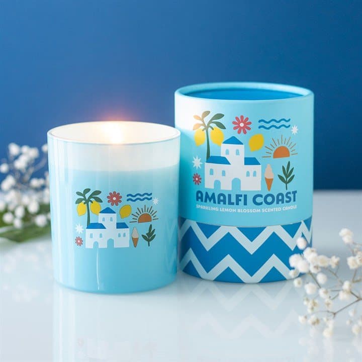 Amalfi Coast lemon blossom candle