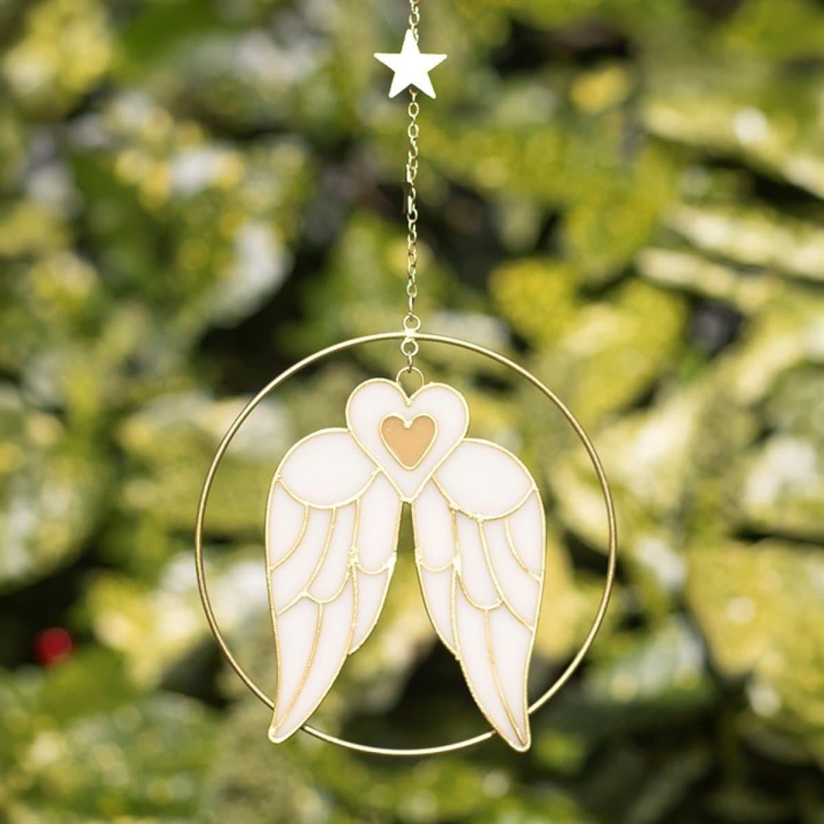 Angel wings hanging decoration