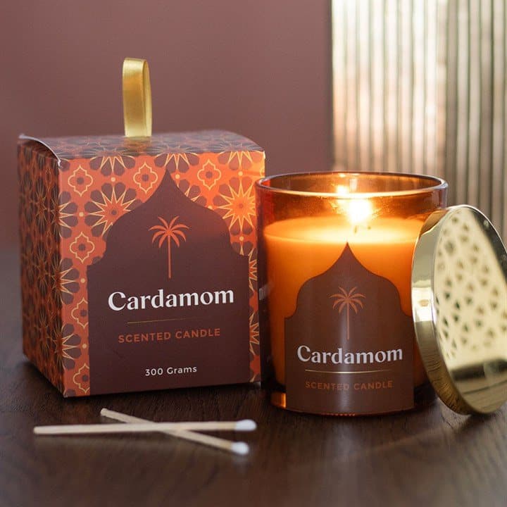 Arabian Nights cardamom glass candle