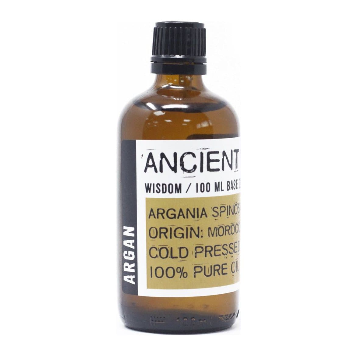 100 ml argan oil, a light golden yellow base oil