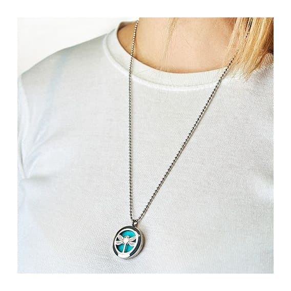 Tree of life aromatherapy locket necklace