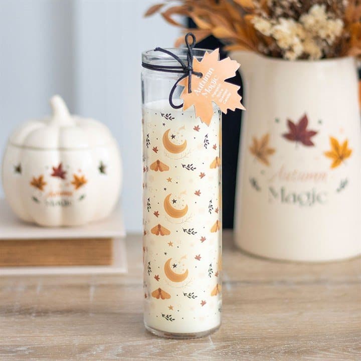 Autumn Magic pumpkin spice tube candle