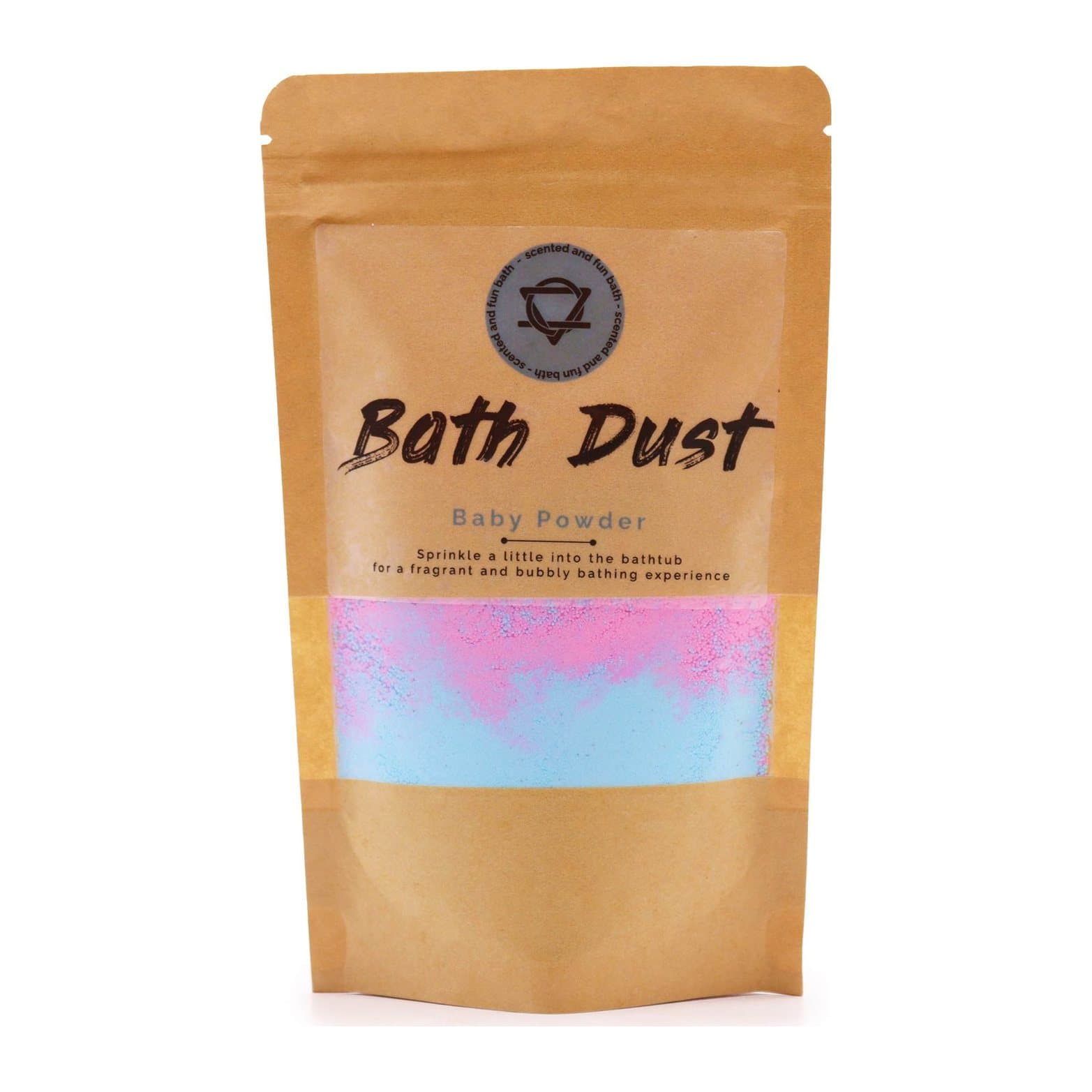 Pack of 2 baby powder bath dust, 190 g each