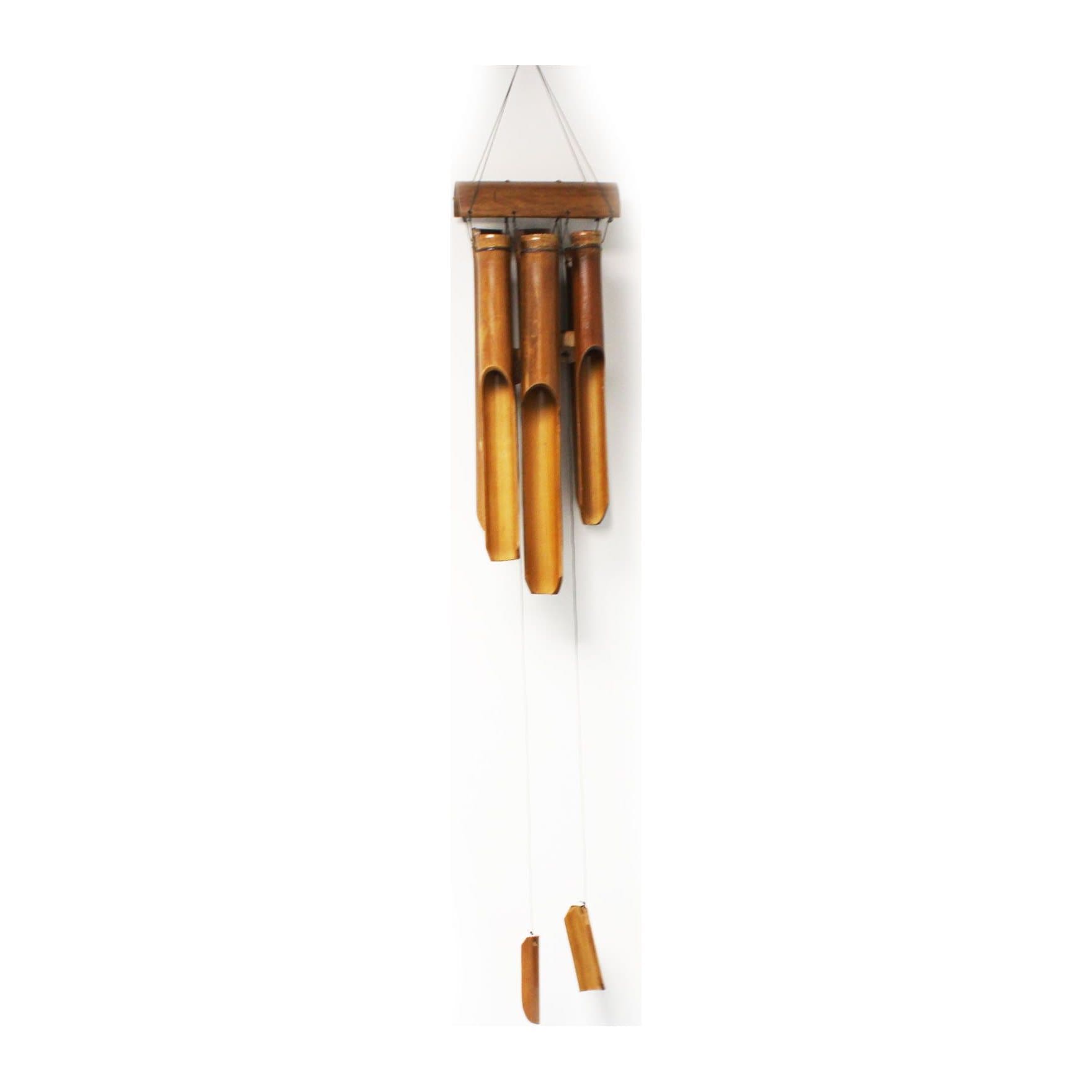 Natural bamboo wind chime