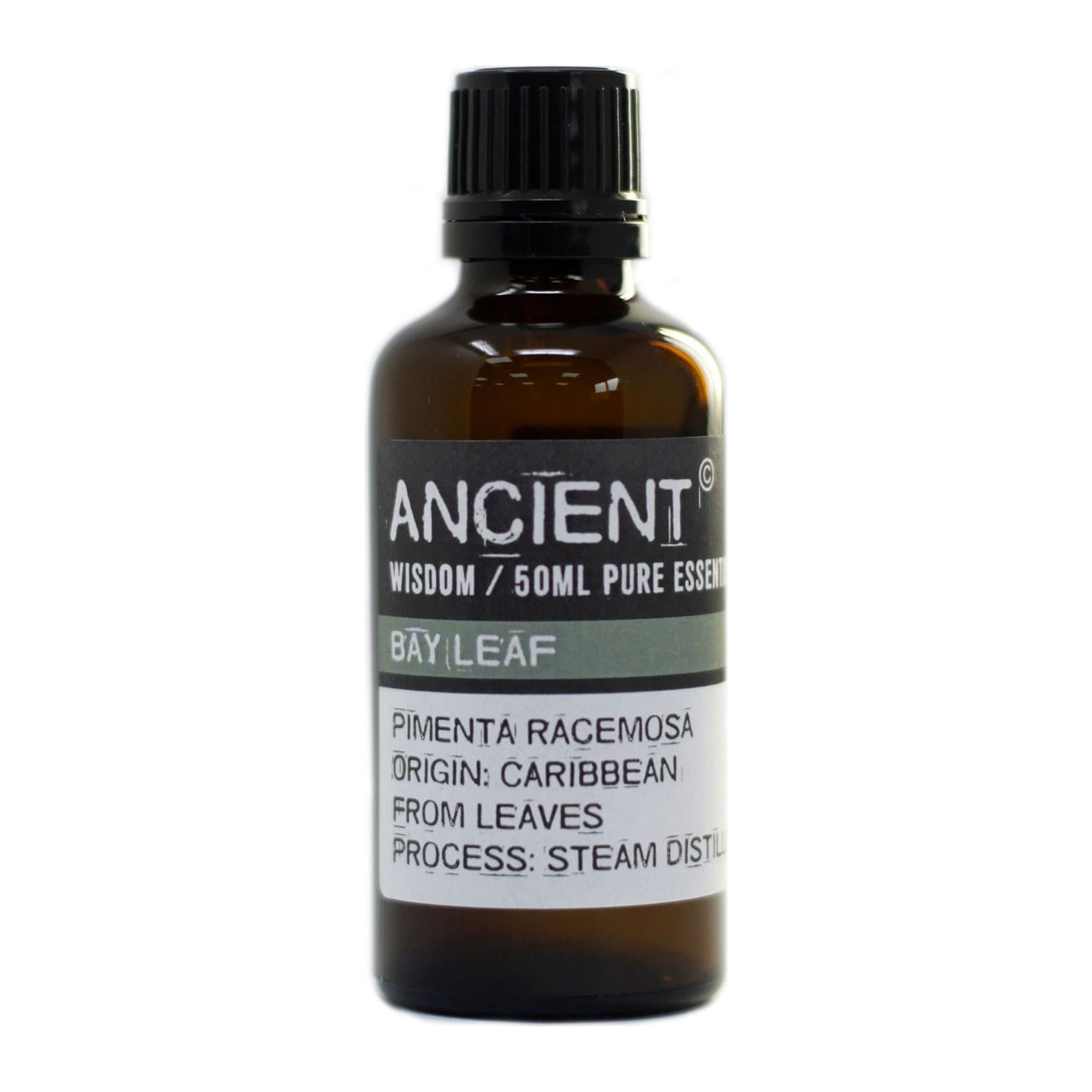 50 ml bottle of bay leaf essential oil