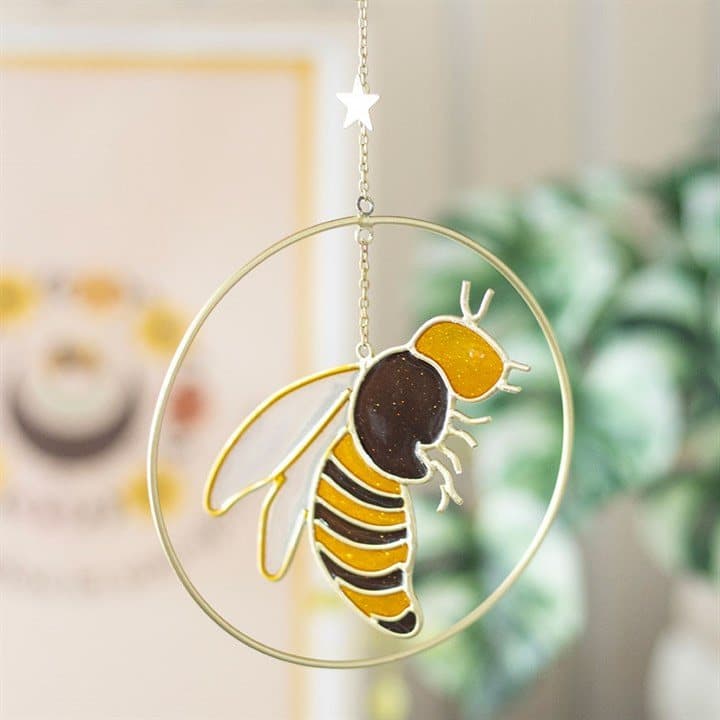 Bee Radiant suncatcher