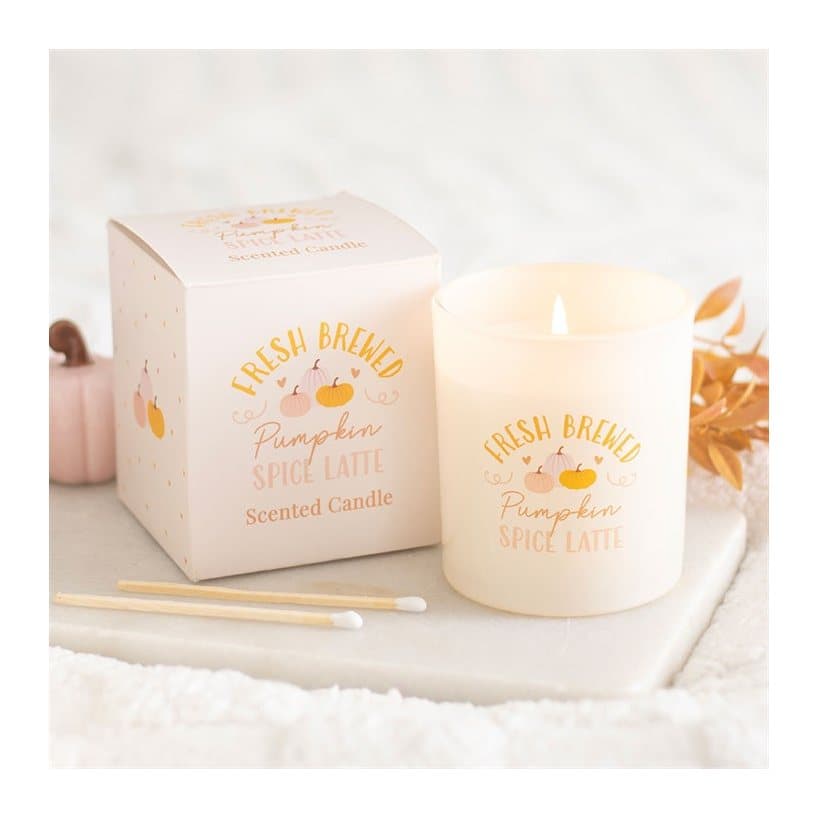 Fresh Brewed pumpkin spice latte candle
