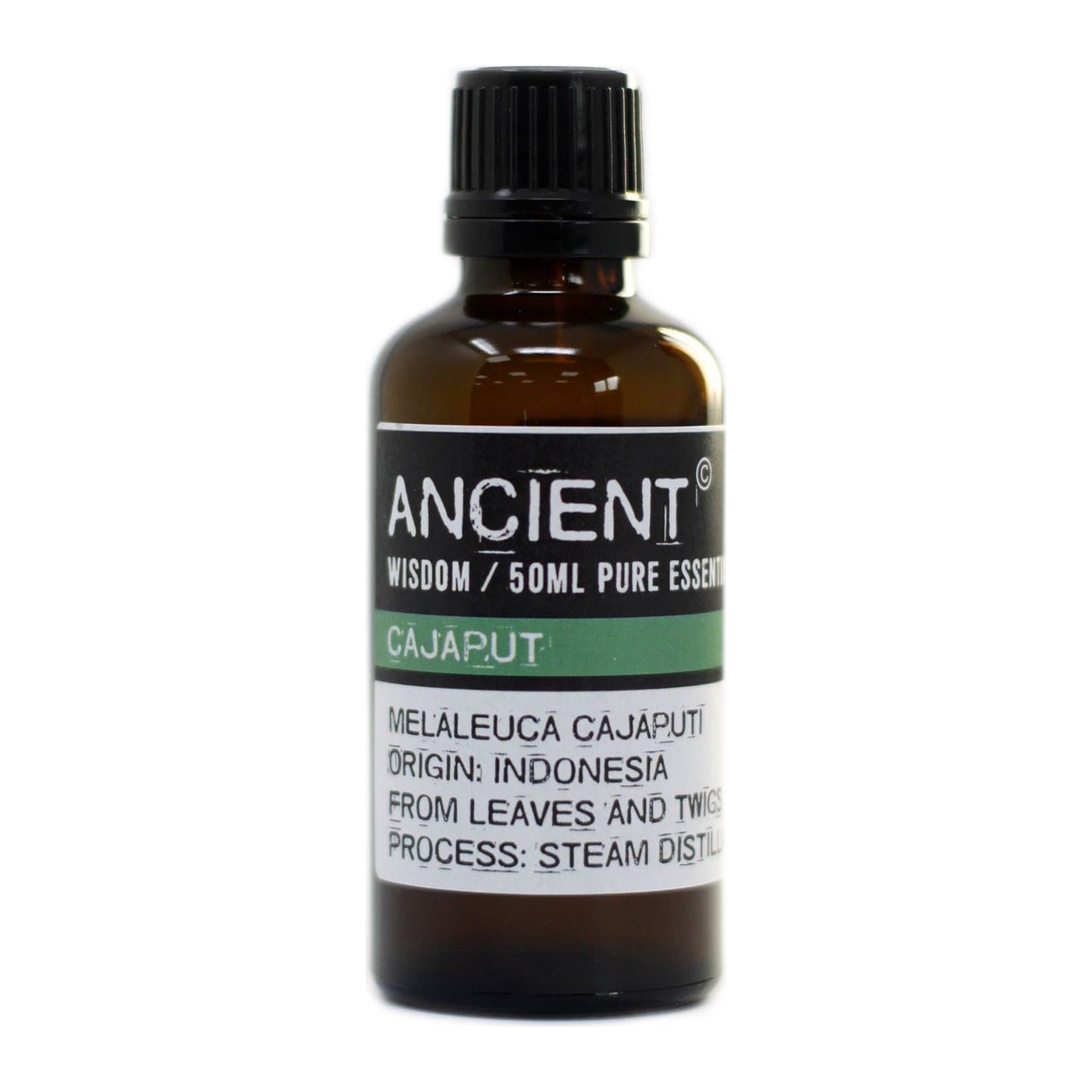 50 ml bottle of cajaput essential oil