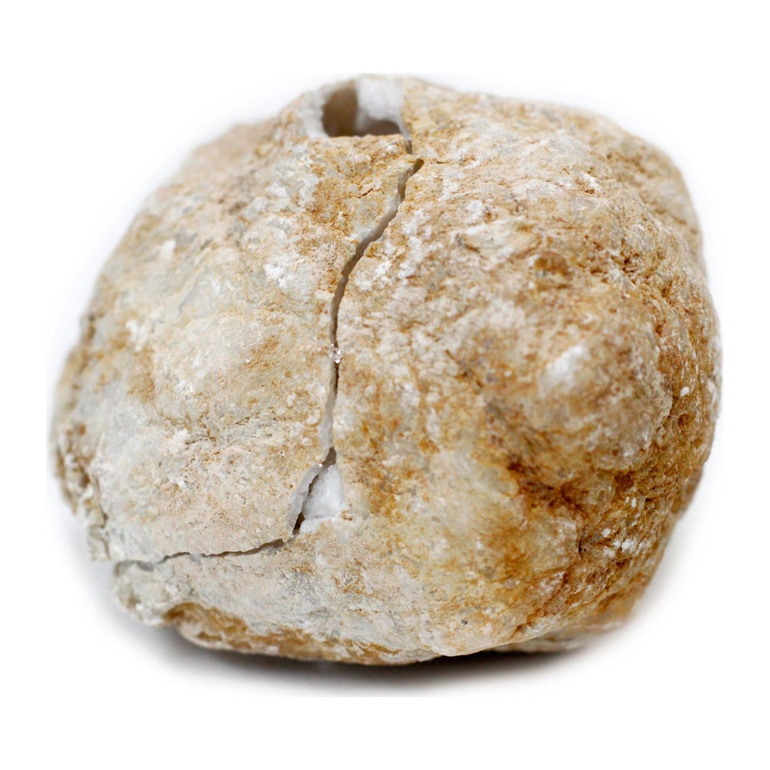 Calcite geode measuring 10-12 cm