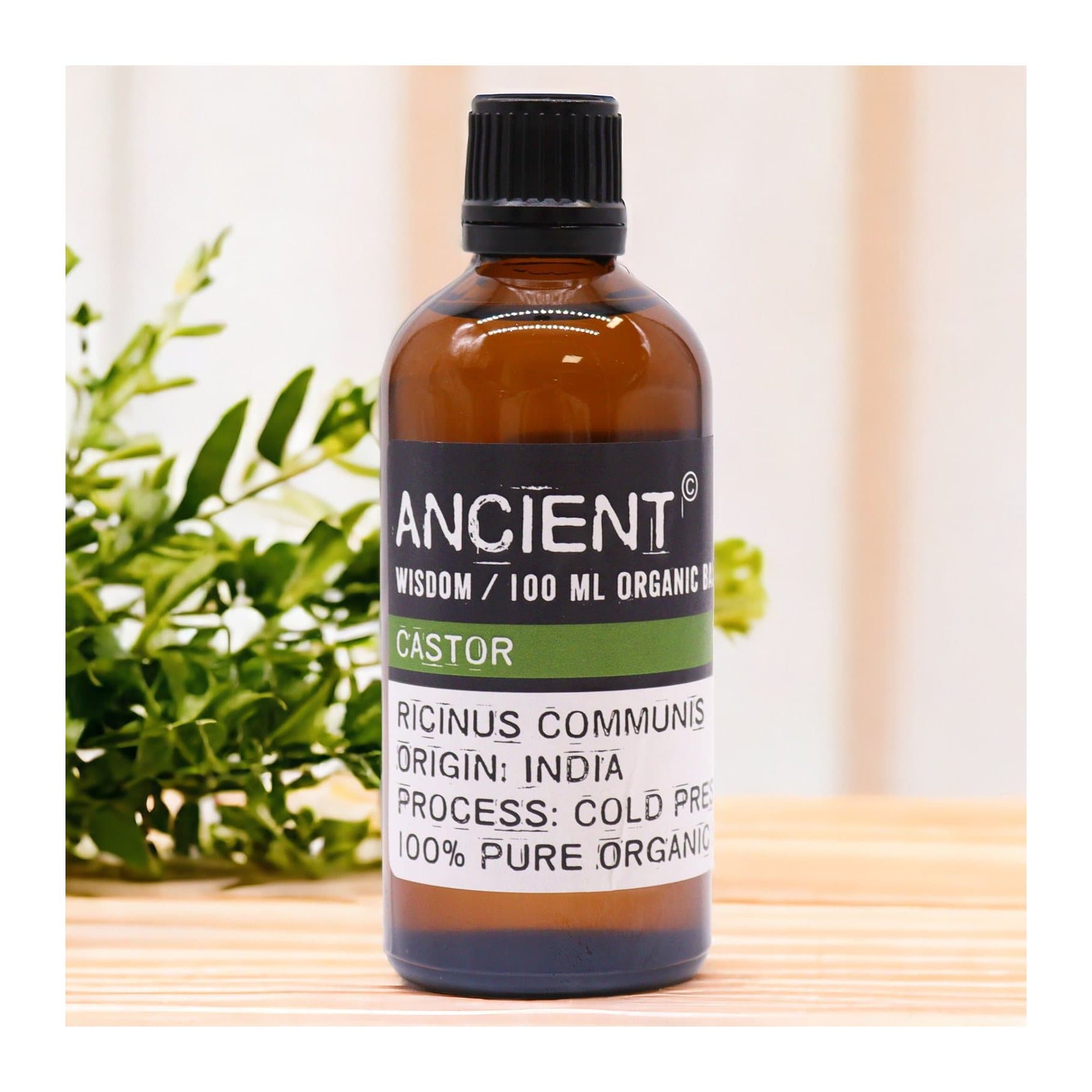 100 ml organic castor oil