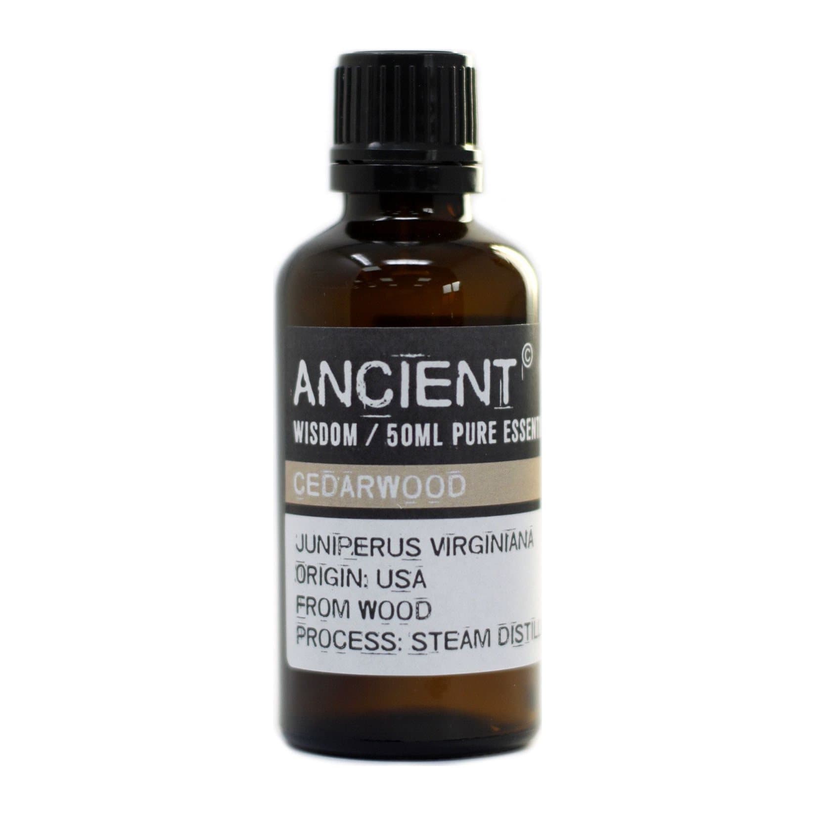 Cedarwood Virginian essential oil, 50 ml