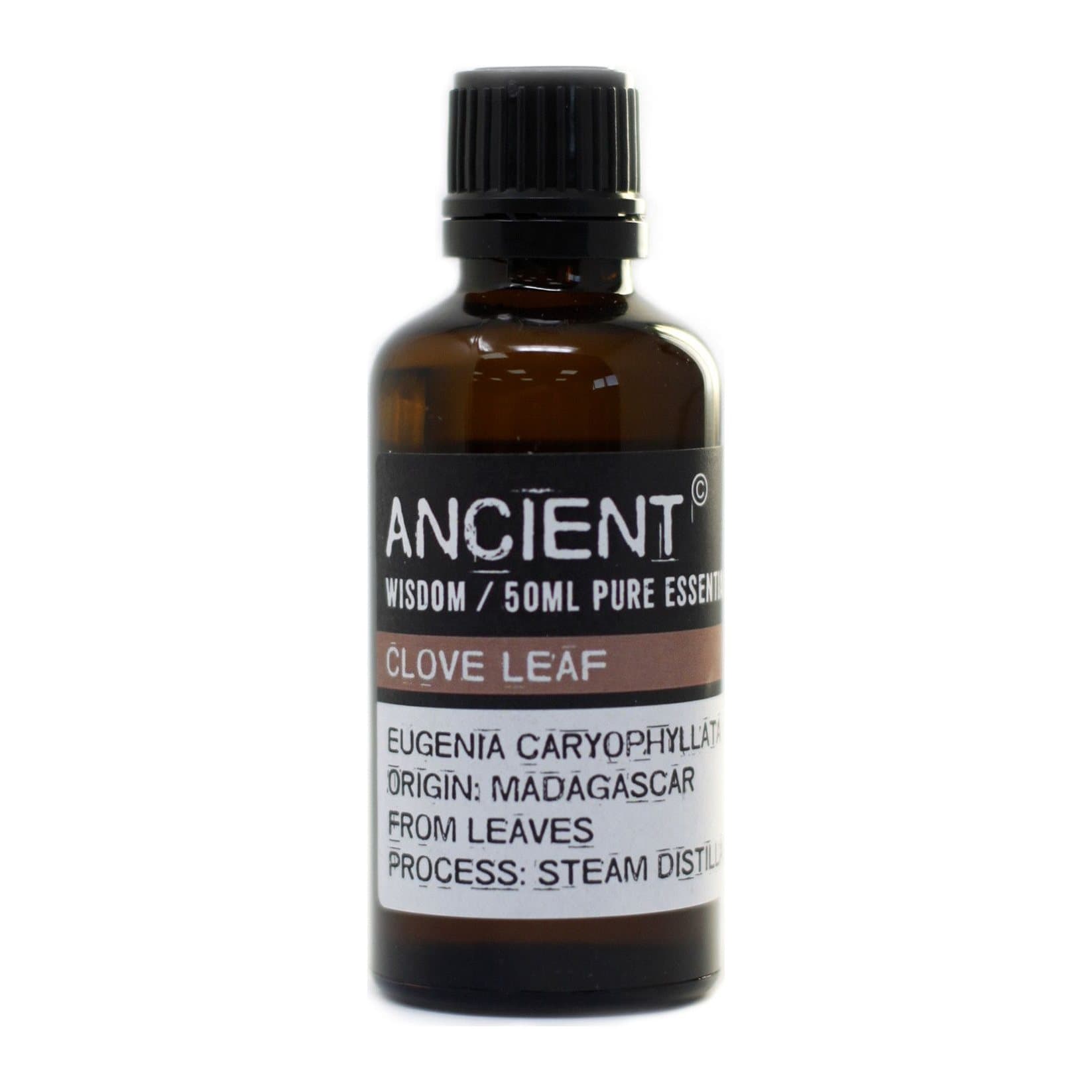 Clove leaf essential oil, 50 ml size