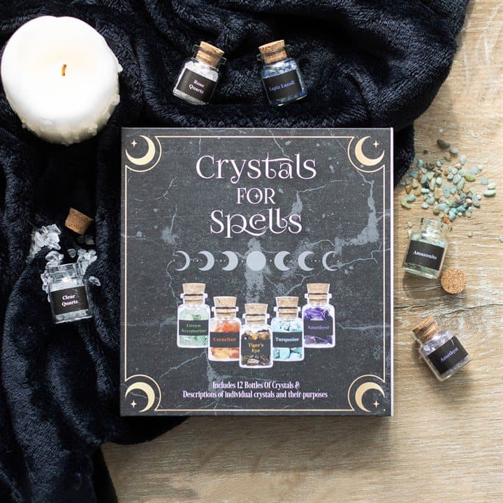 Crystal chip bottle gift set