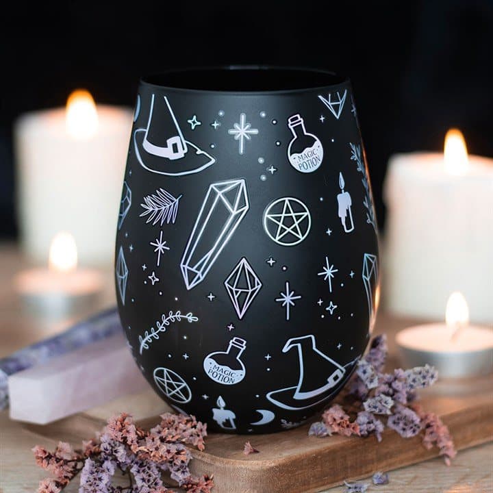 Crystal Witch stemless glass
