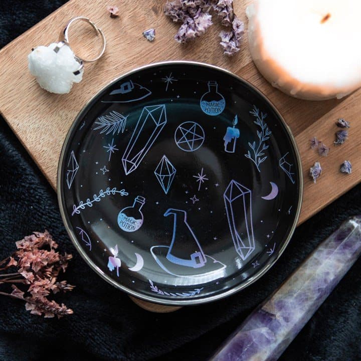 Crystal Witch trinket dish