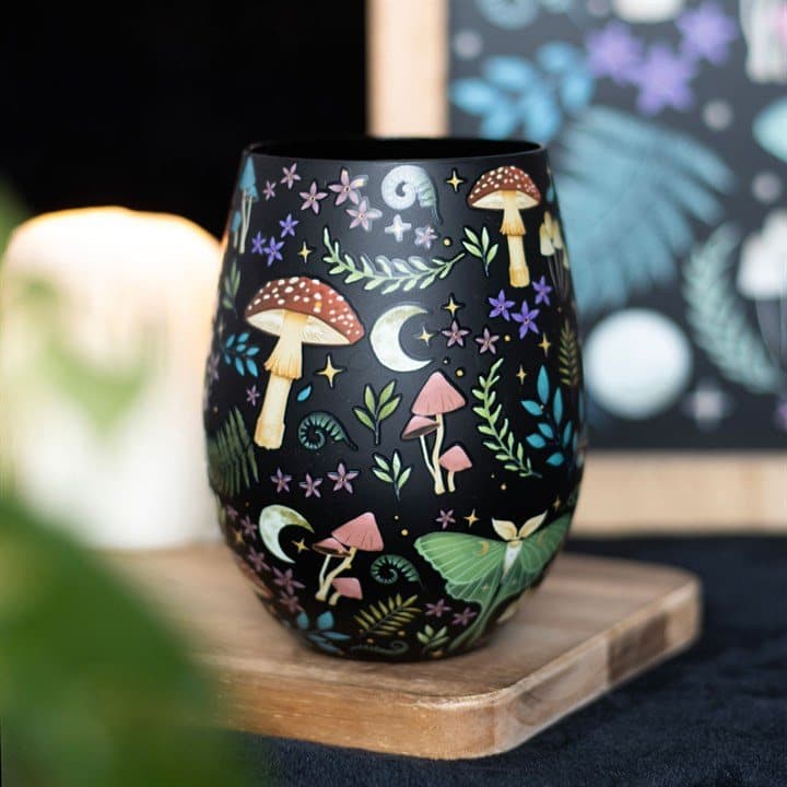 Dark Forest stemless glass