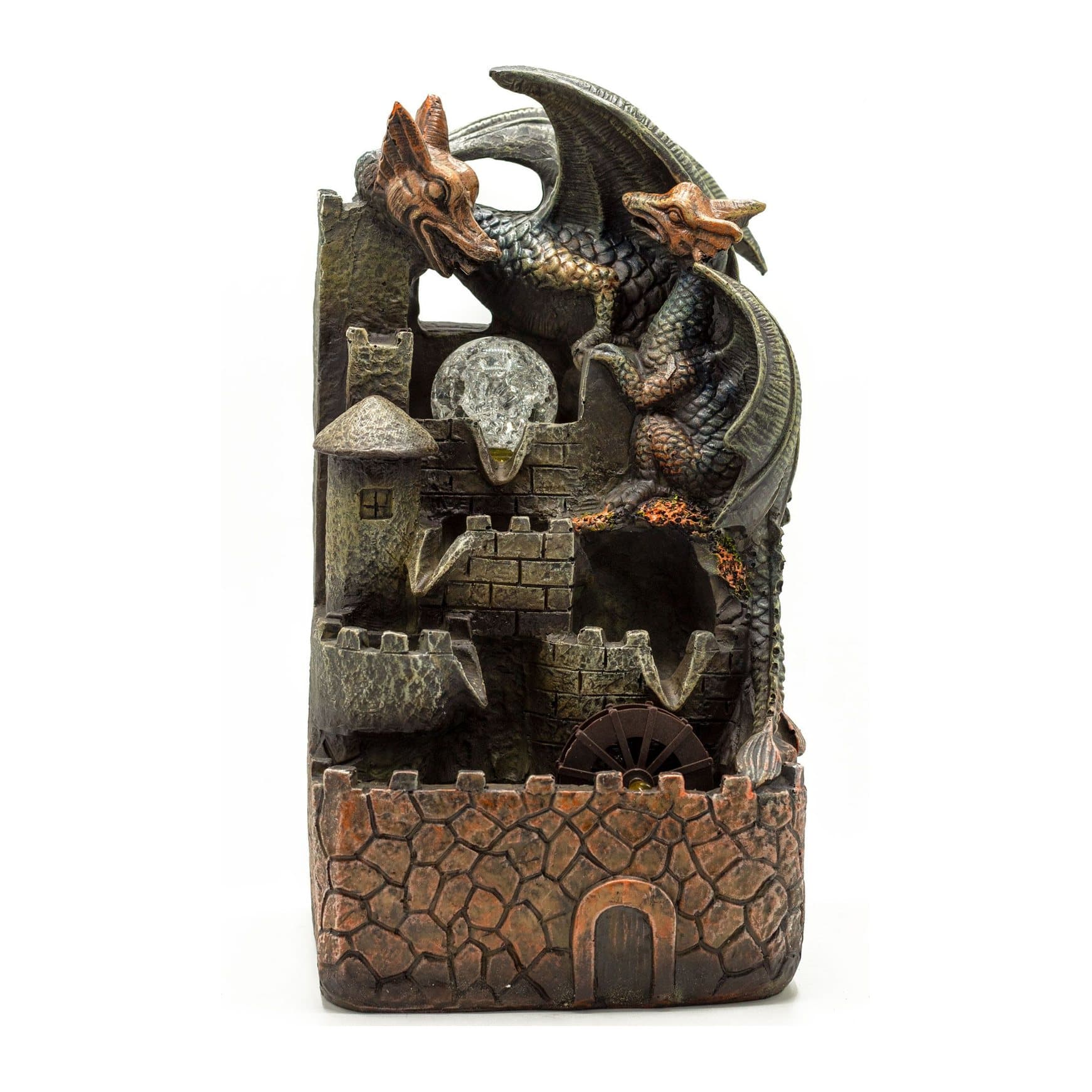 Dragon tabletop water feature