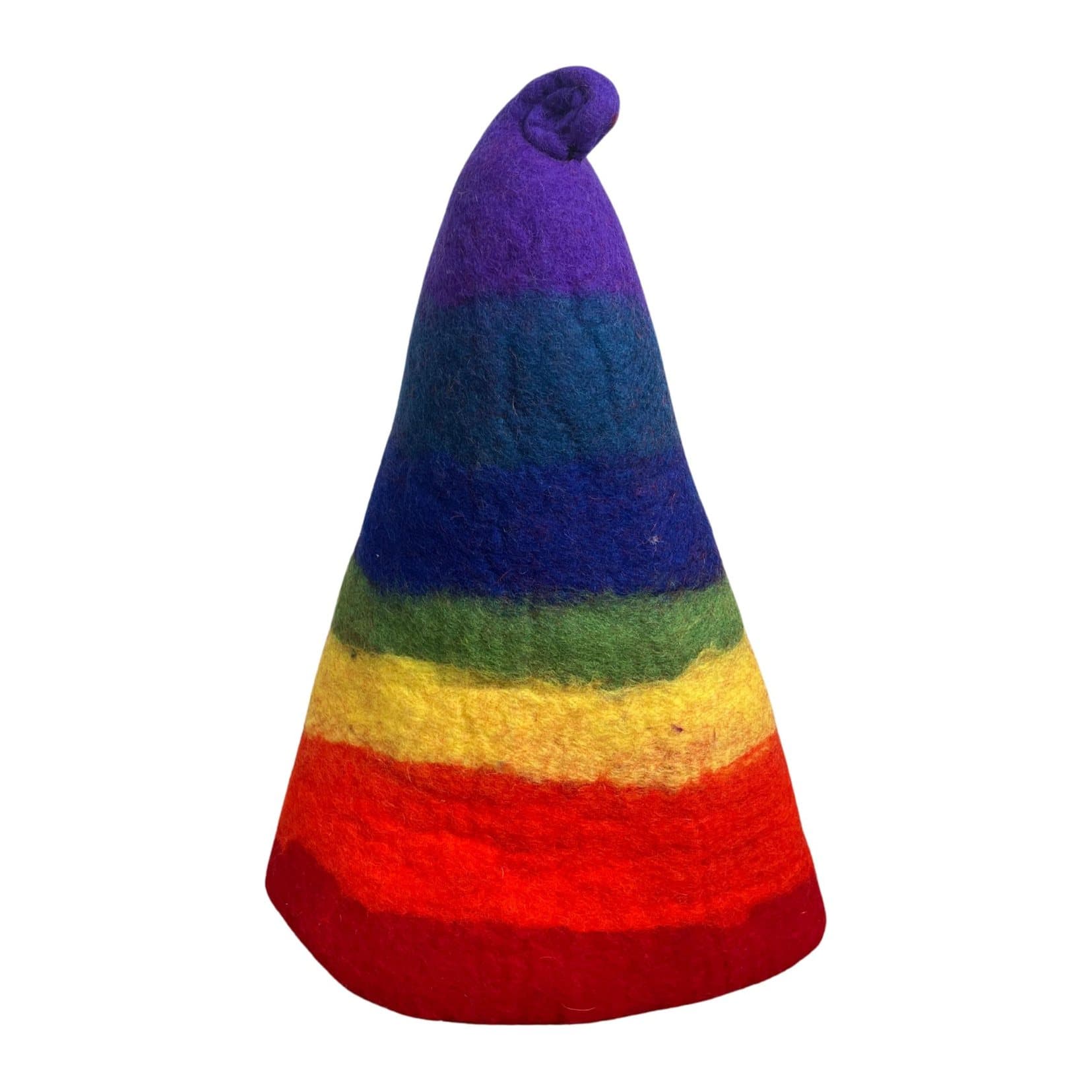 Felted wool sauna wizard hat