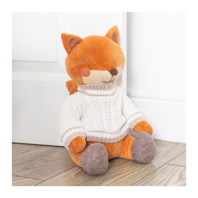 Flynn Fox, a cute polyester fox doorstop