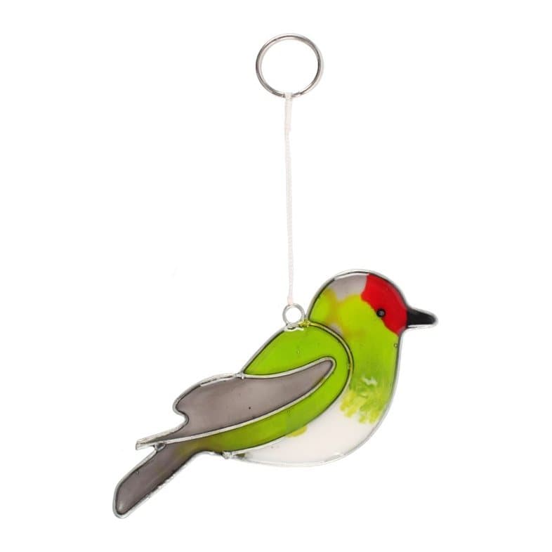 Goldfinch bird suncatcher