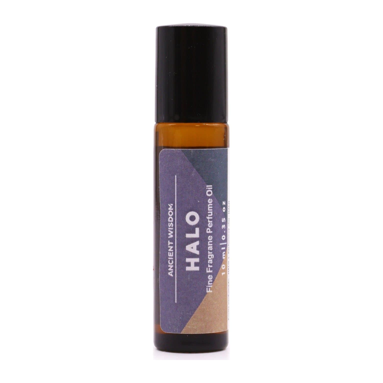 Halo fine fragrance perfume oil 10 ml roll-on bottle