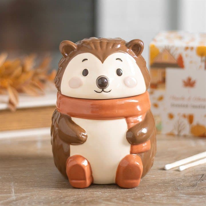 Ceramic hedgehog oil burner