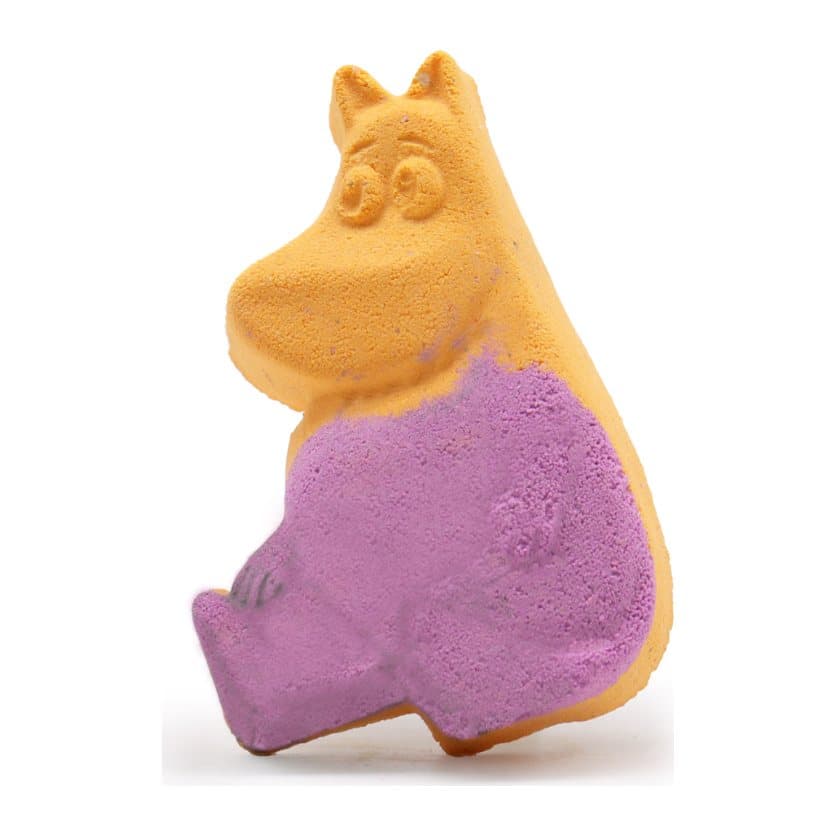 Hippo-shaped Citrus Crush bath bomb