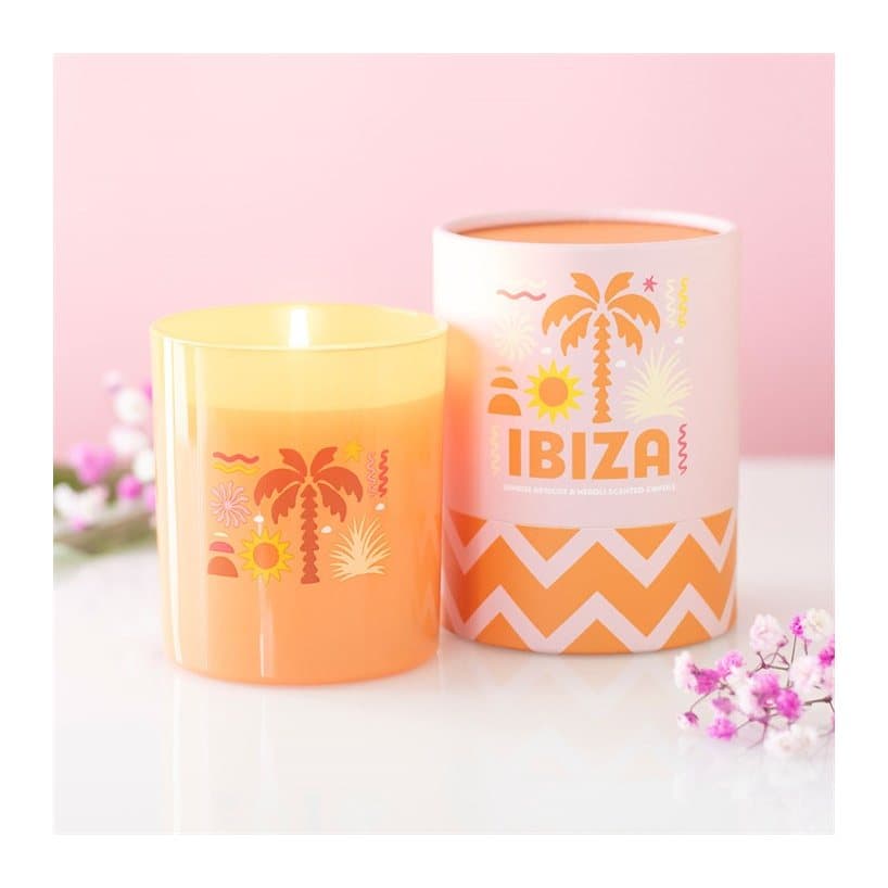 Ibiza Sunrise apricot and neroli candle
