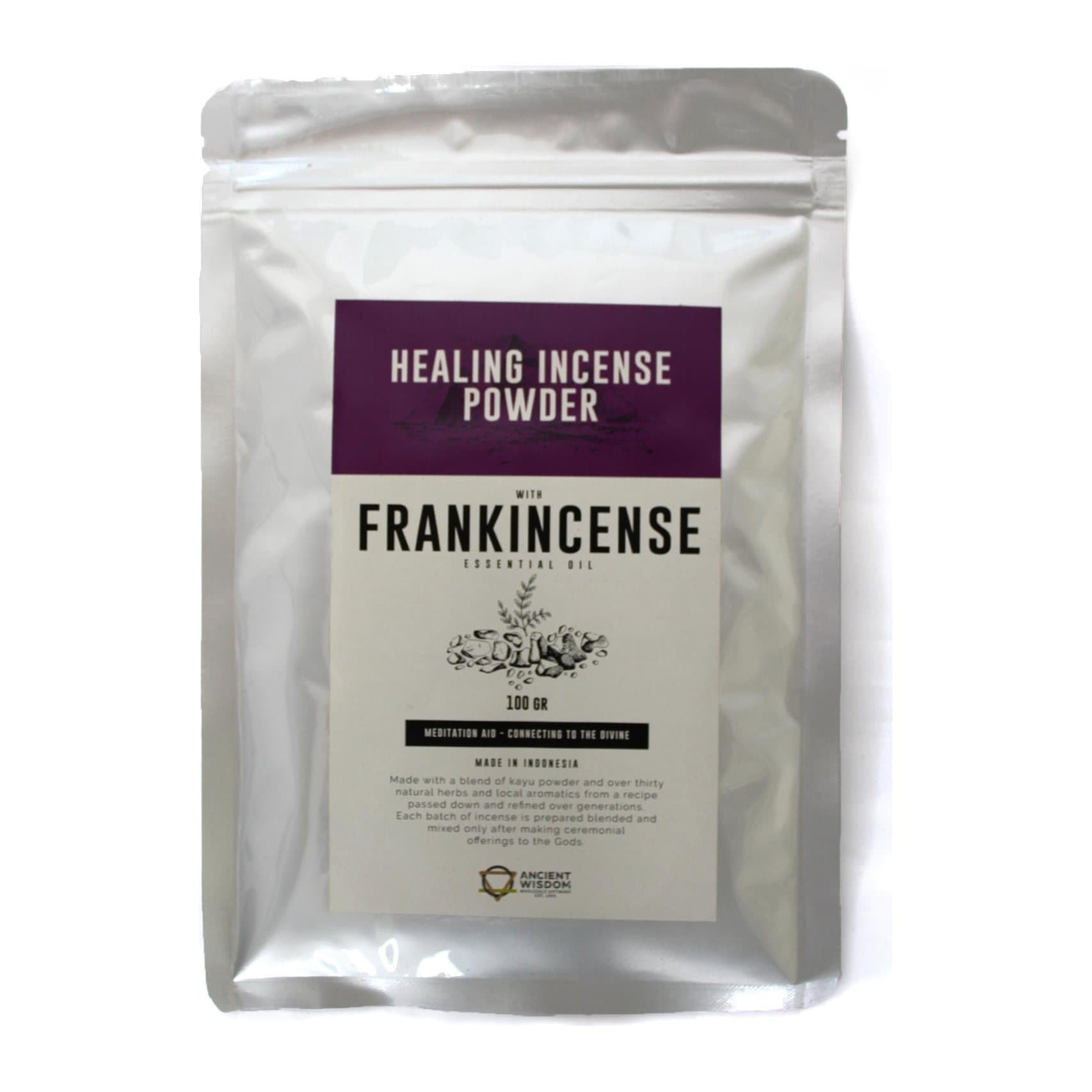 Pack of frankincense incense powder