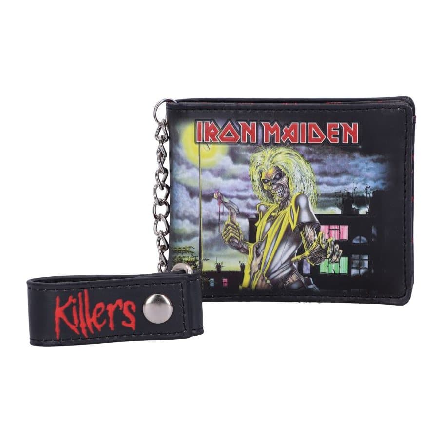 Iron Maiden Killers wallet with the zombie-like album icon