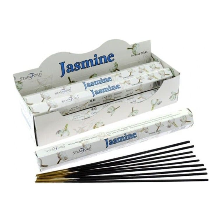 Jasmine incense sticks, pack of 2, with cored sticks