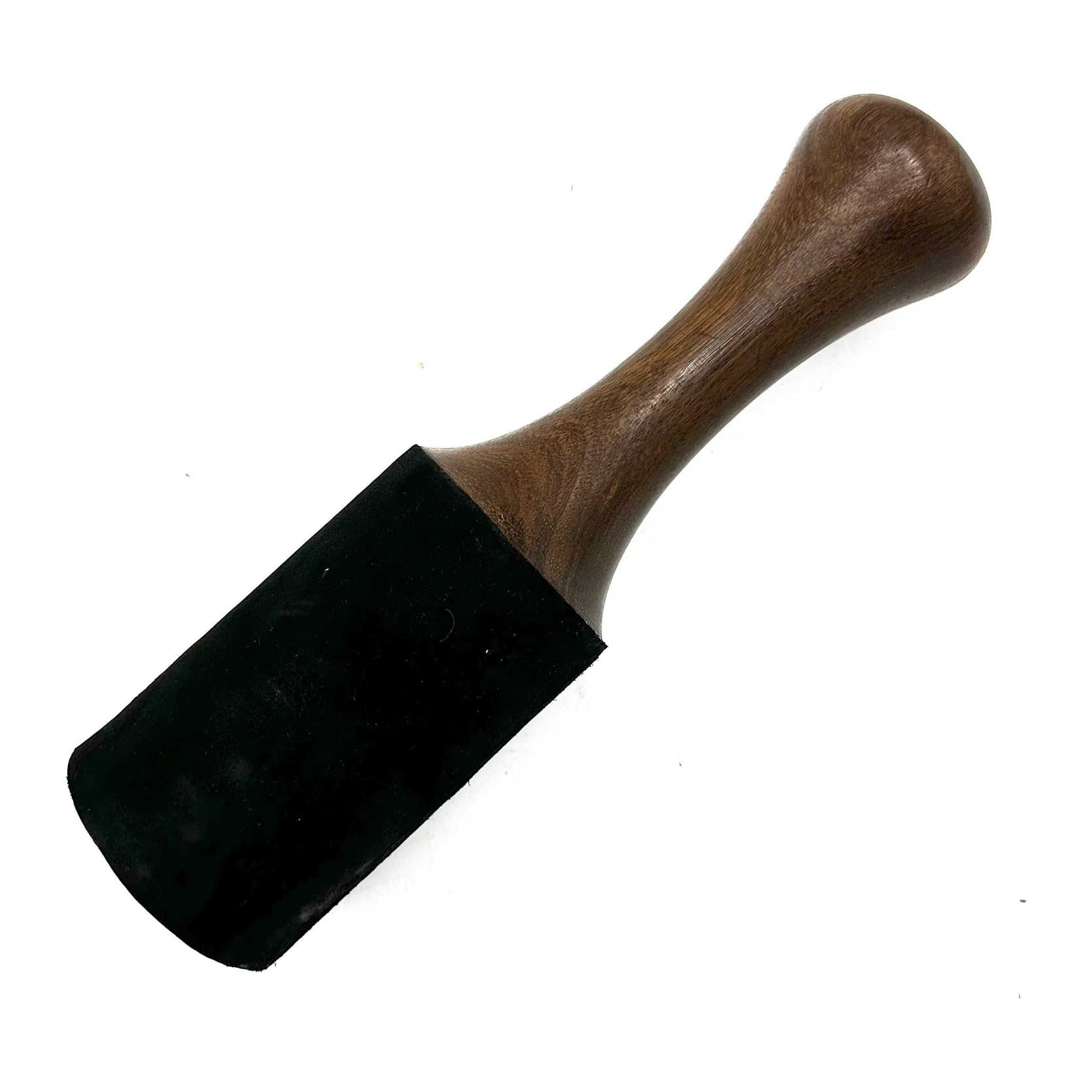 Large wooden king stick, 22 by 6 cm