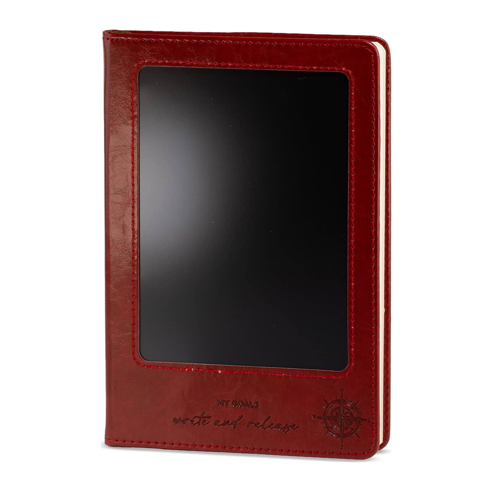 A5 notebook with an LCD wipe screen