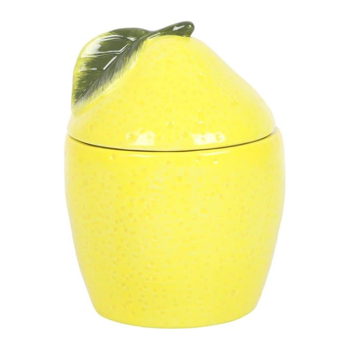 Yellow lemon oil burner