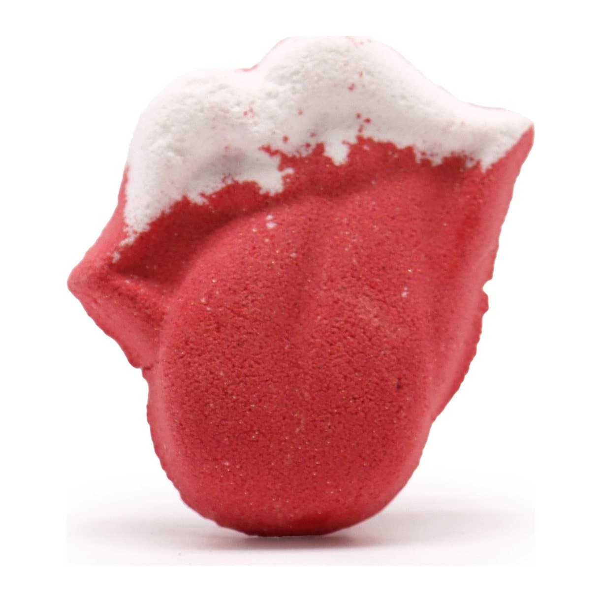 Lips shaped bath bomb in vibrant colours