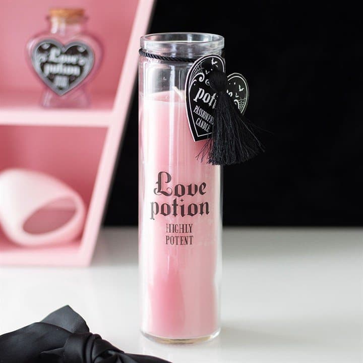 Love Potion passionfruit tube candle