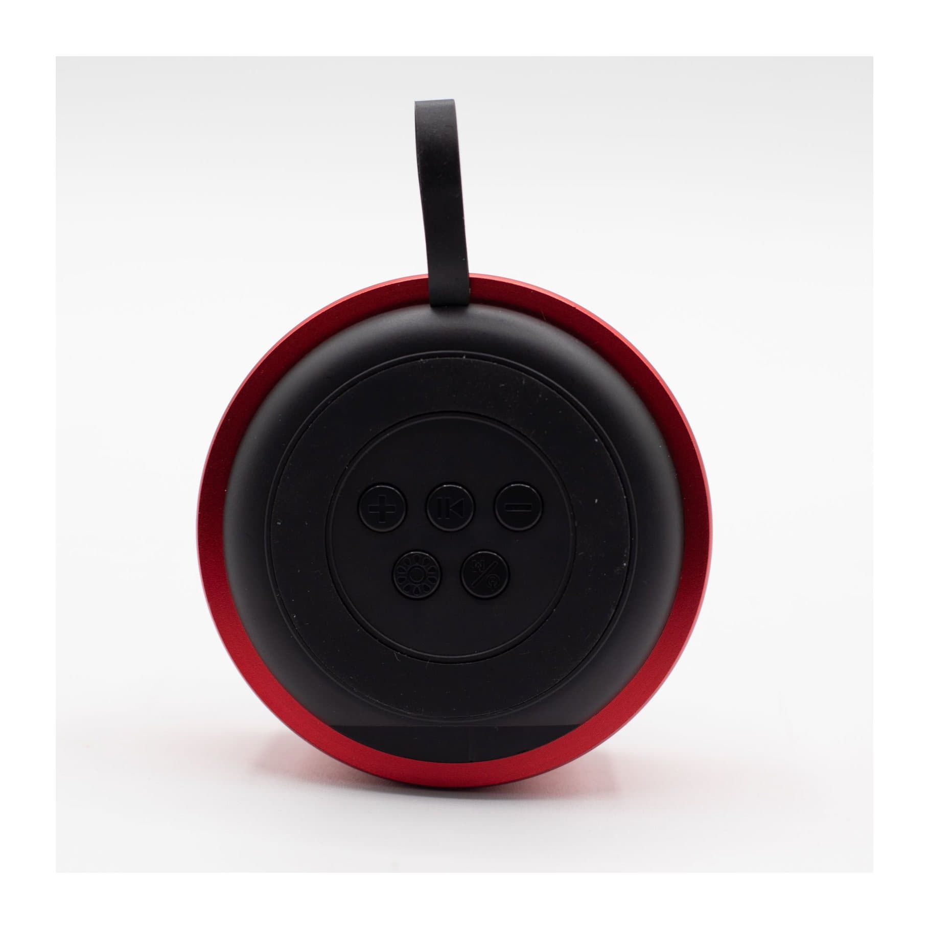 Mini speaker with a mandala LED light