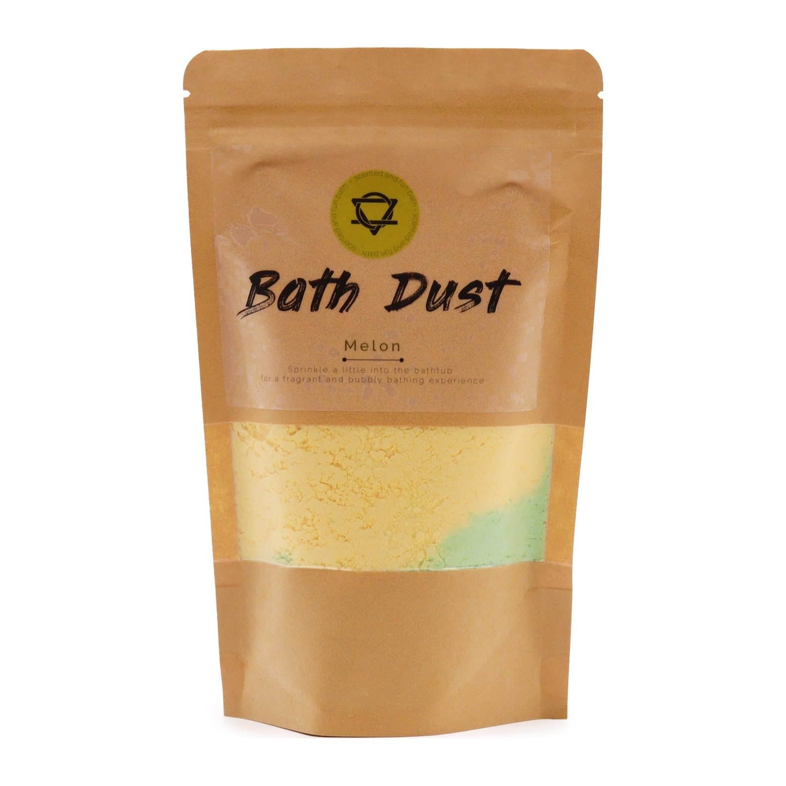 Melon Bath Dust 190g, pack of 2