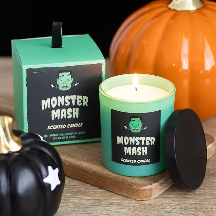 Monster Mash apple cider candle