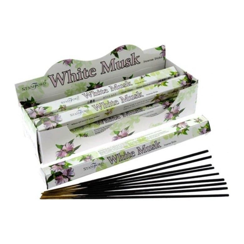 Musk premium incense sticks, pack of 2, in White or Musk Premium Incense