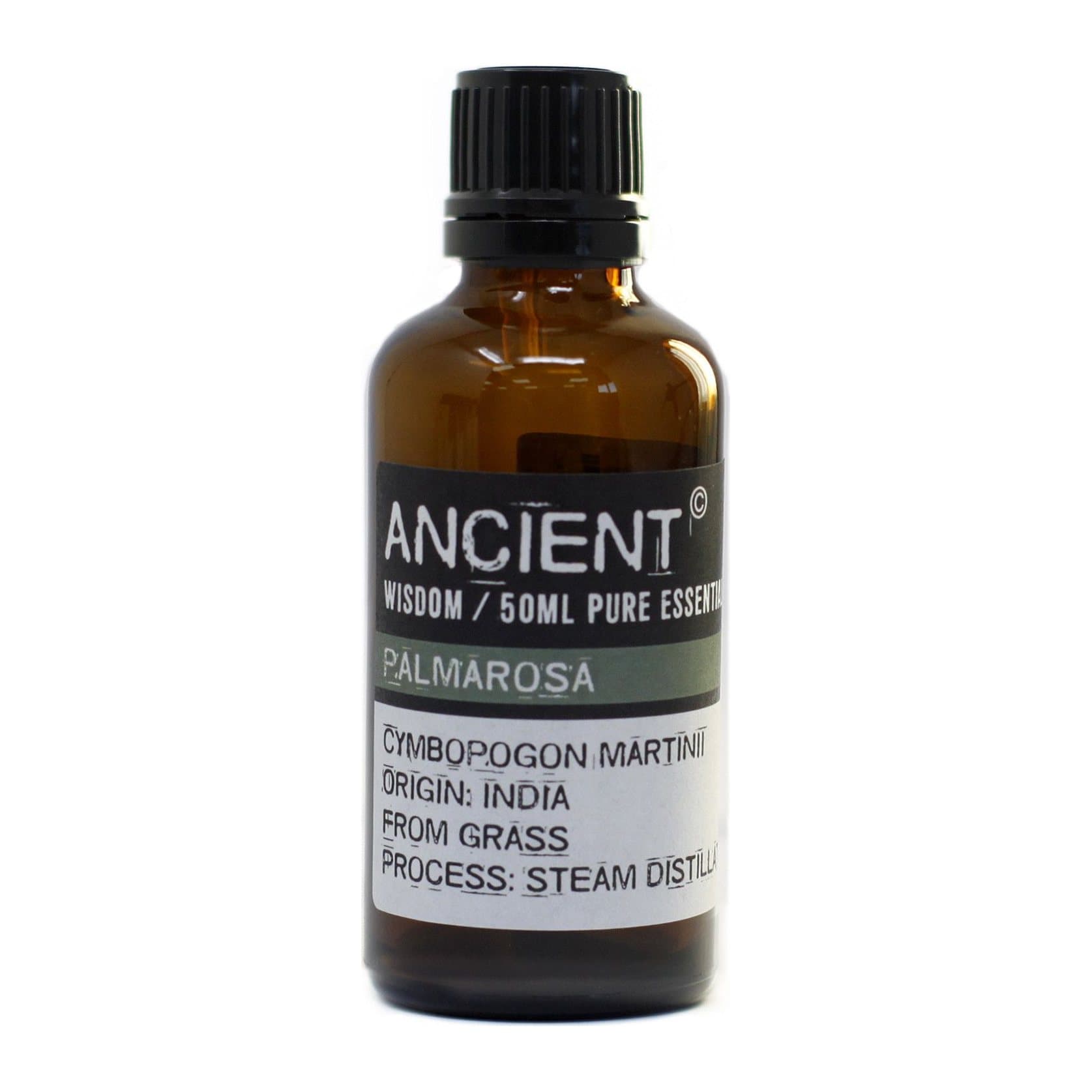 Palmarosa essential oil, 50 ml size