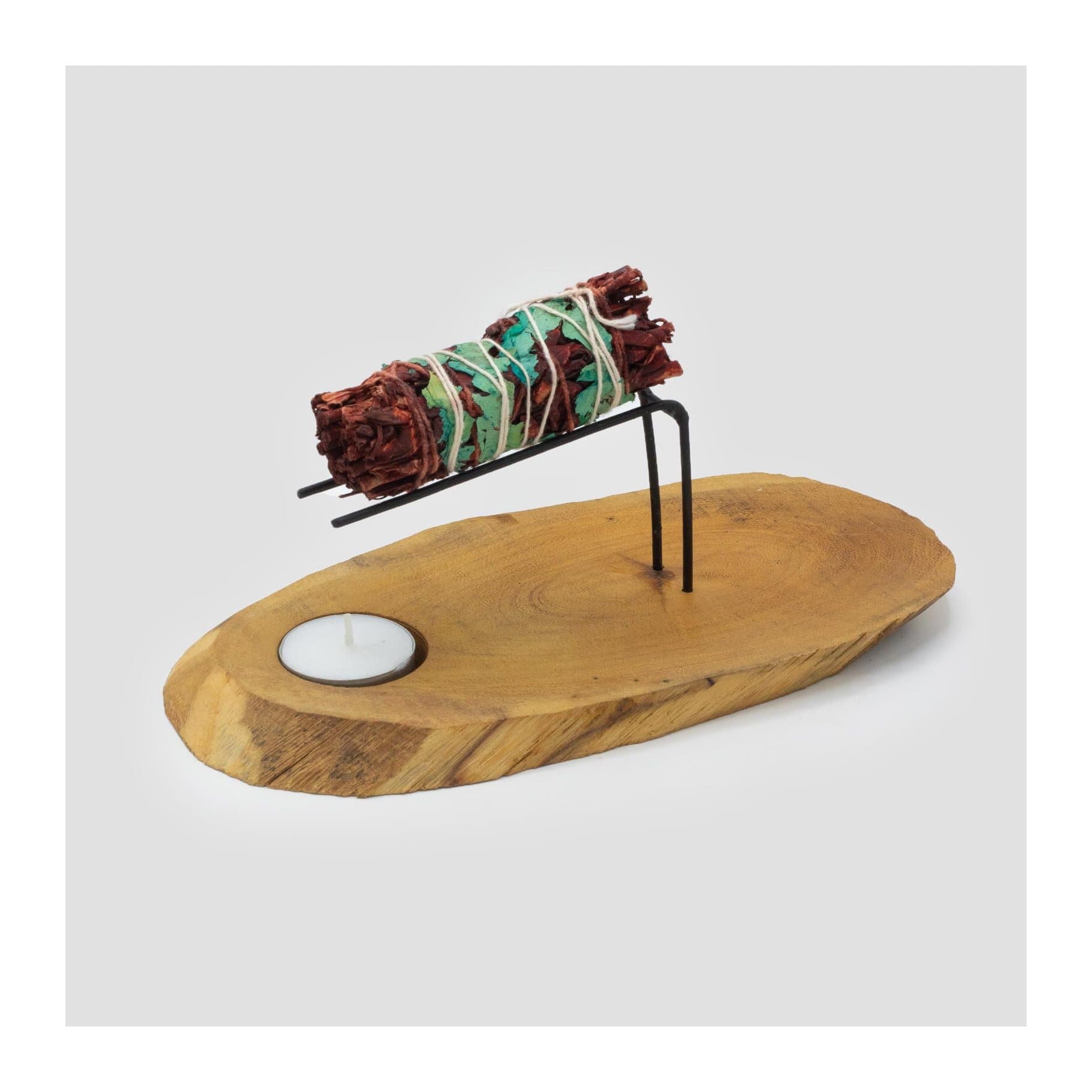 Wooden palo santo heater