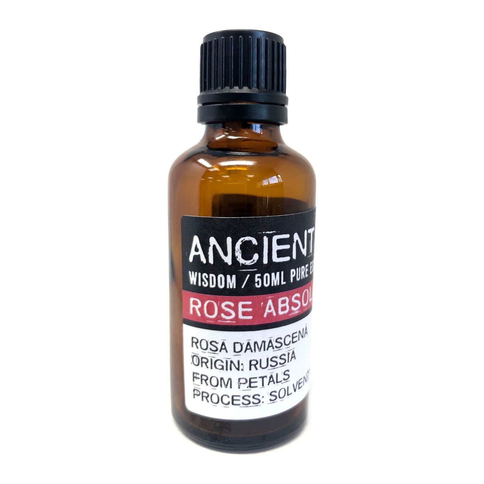 Rose absolute essential oil 50ml bottle