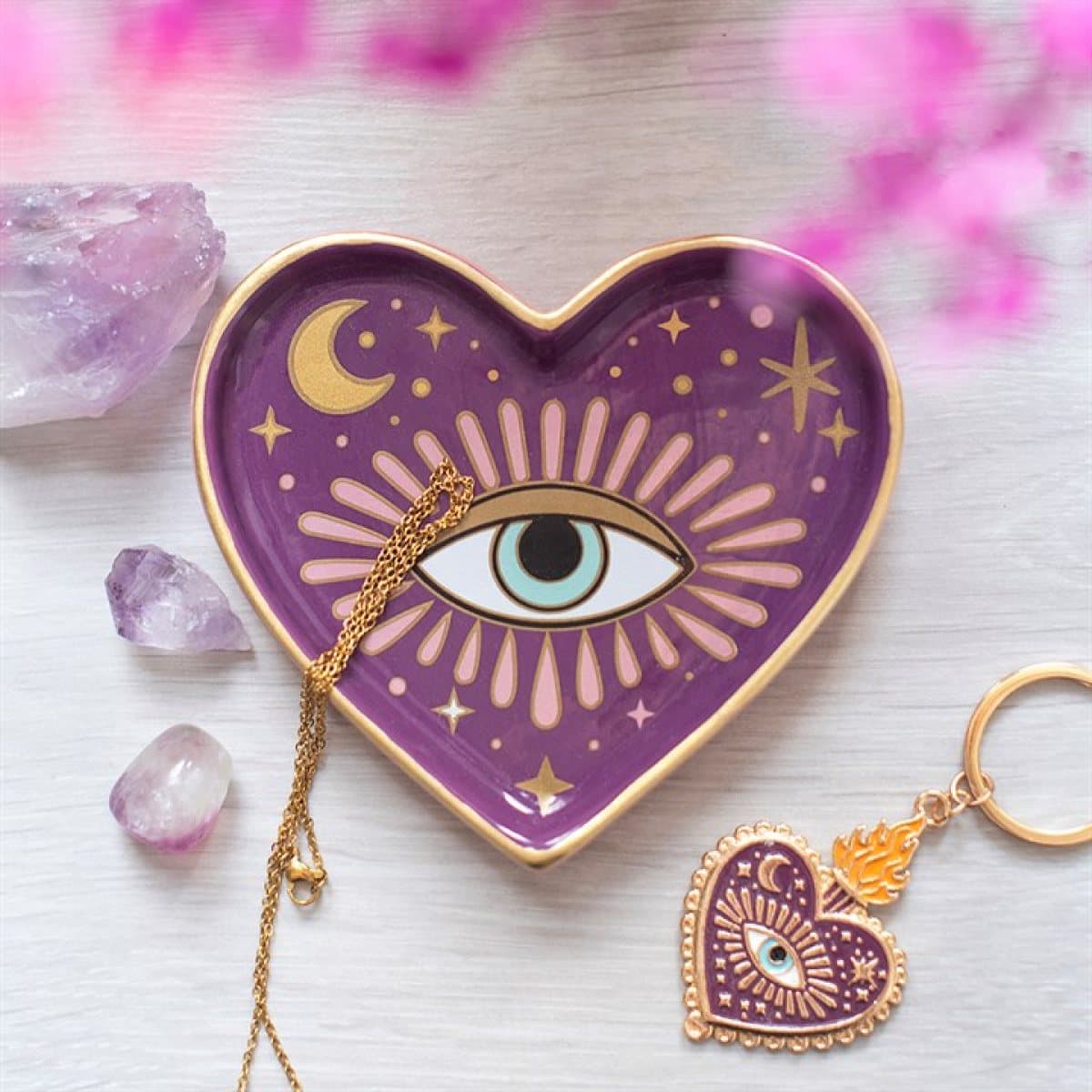 Sacred Sight heart trinket dish