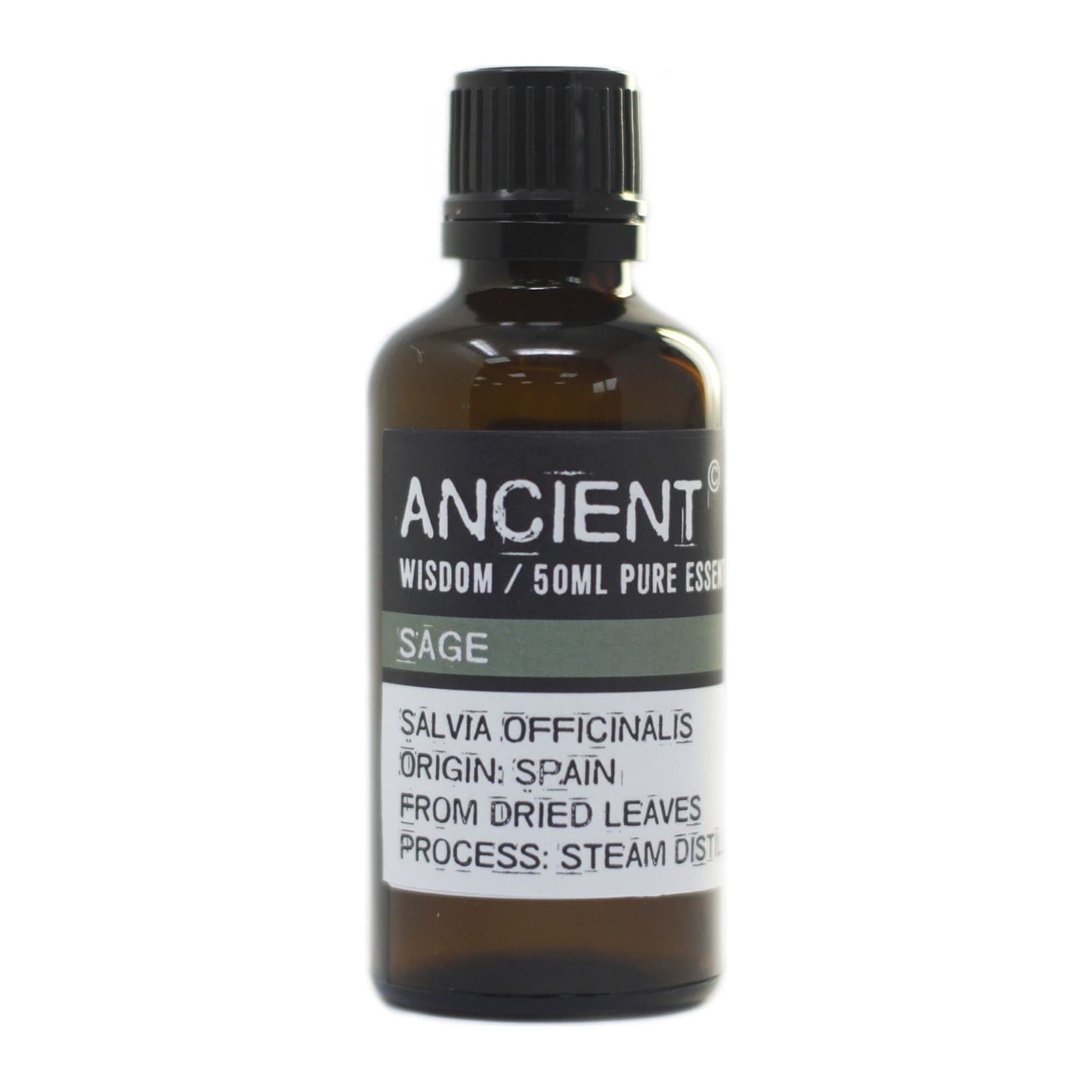 Sage essential oil 50ml bottle