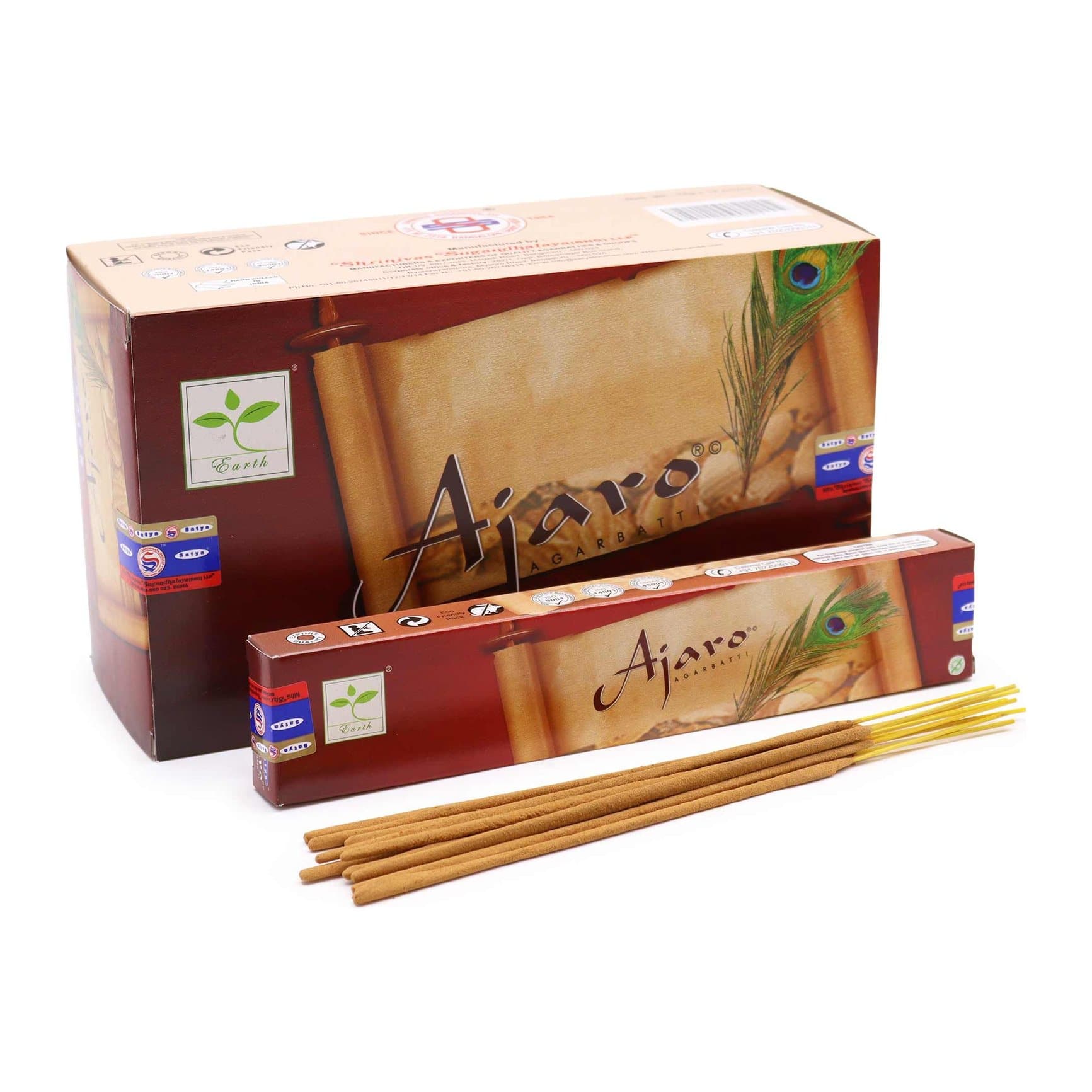 Ajaro incense sticks, pack of 2