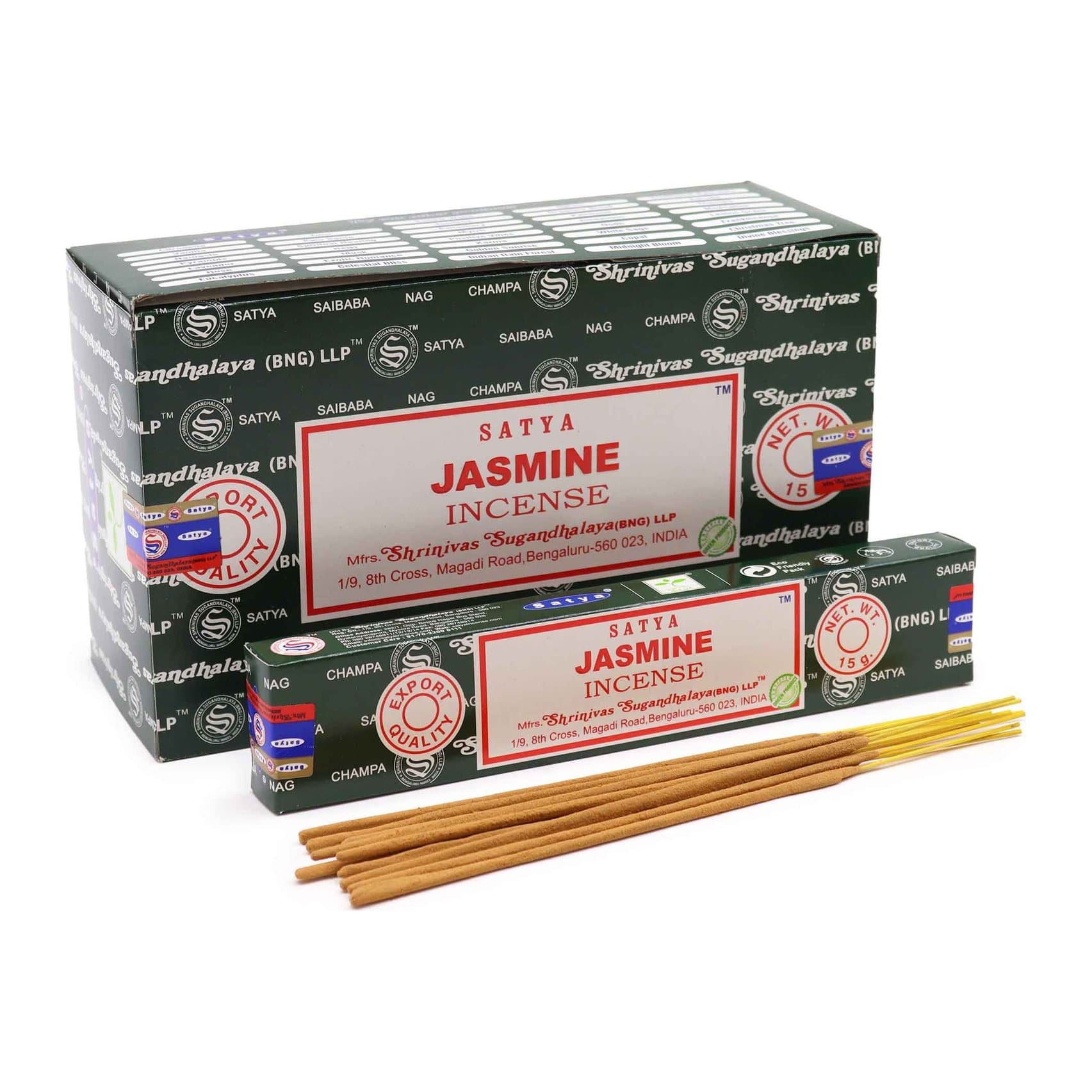 Two packs of Satya jasmine incense sticks