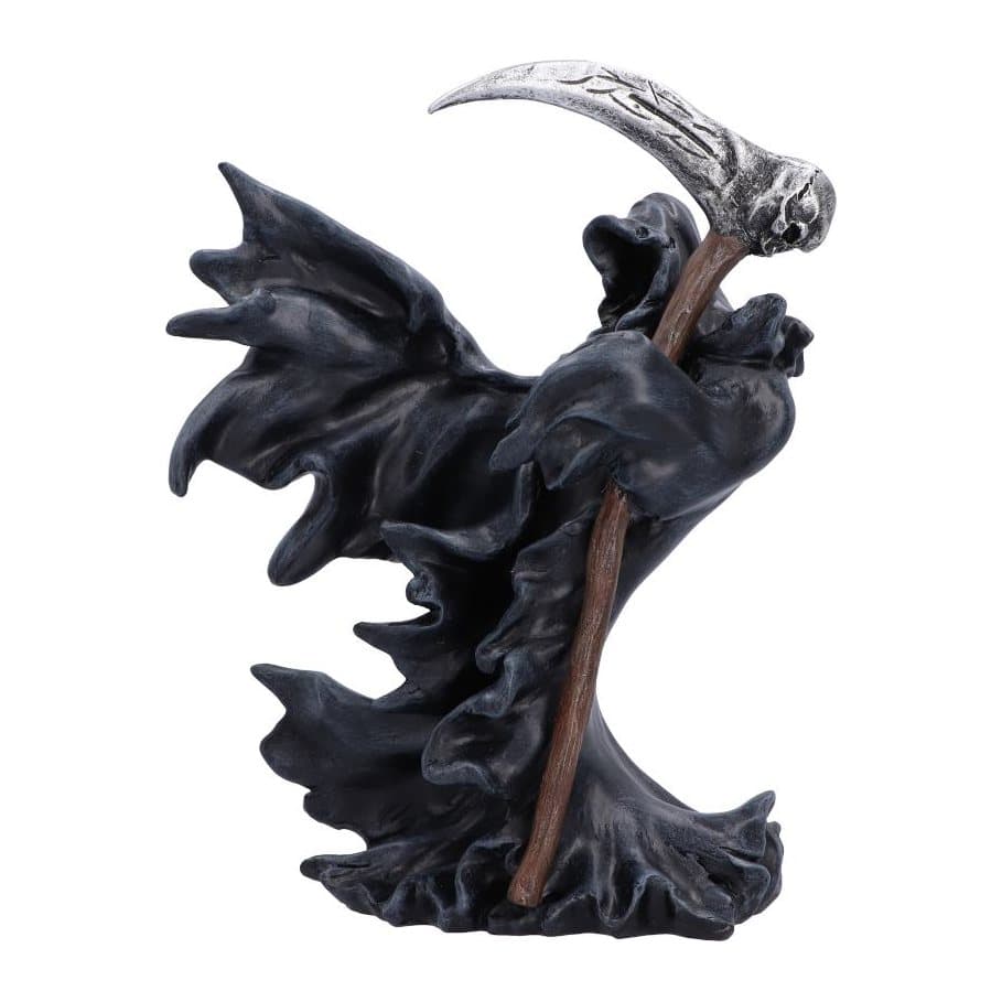 Shadow of Death Grim Reaper figurine with a flowing cloak and scythe