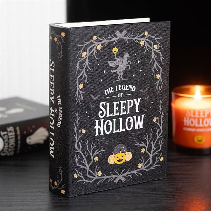 Sleepy Hollow book-shaped storage box