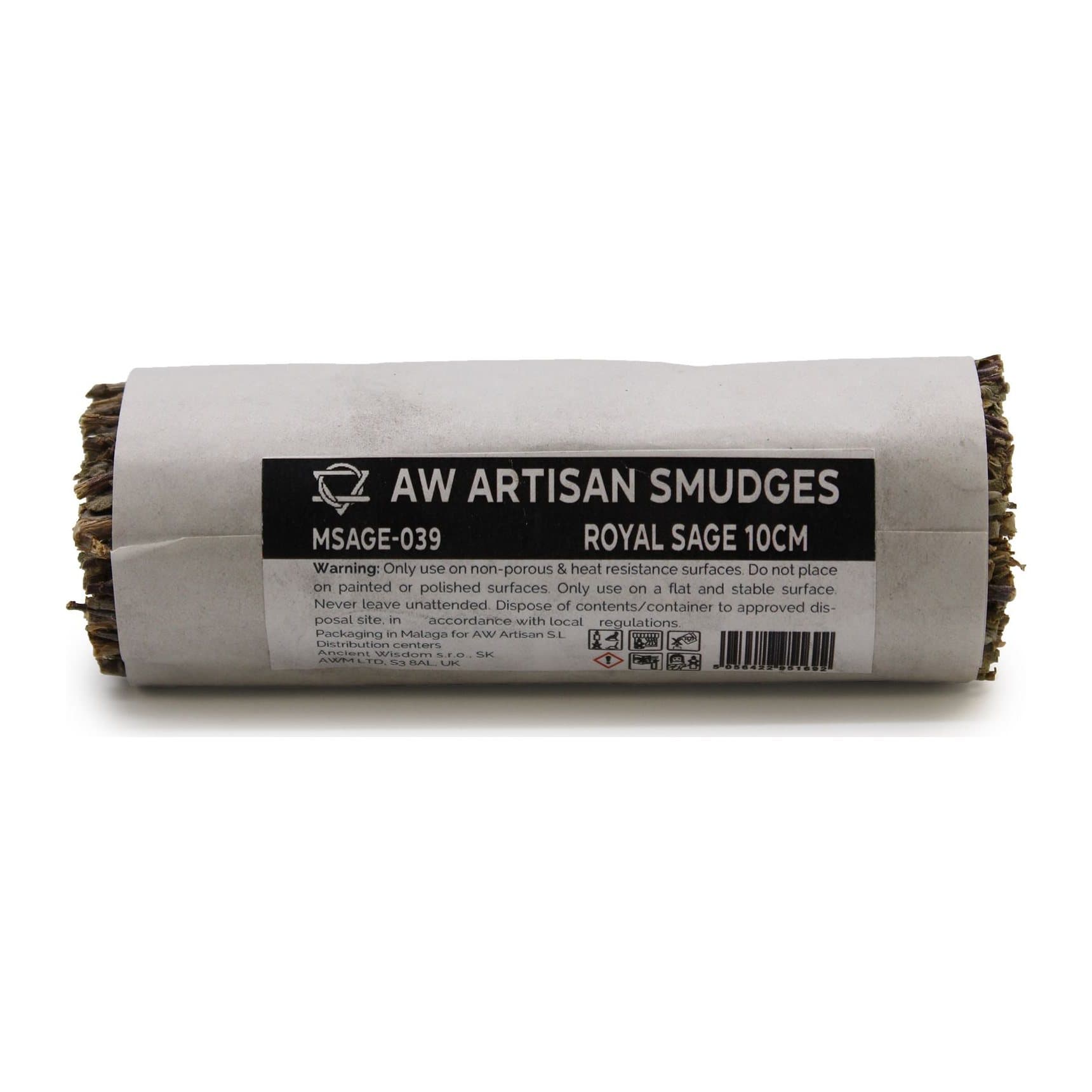 Royal sage smudge stick, 10 cm long